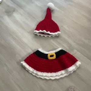 Baby girl Christmas outfit